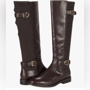 Cole Haan Chesley Leather Knee High Equestrian Boot NWOB Sz 7B Ret $300